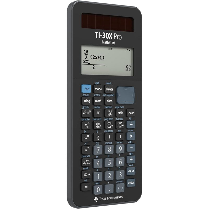 Scientific Calculator TI-30X Pro Mathprint - Handheld Office & School Use