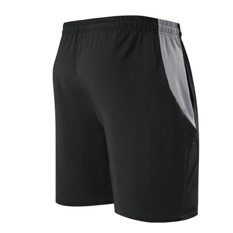 Gray S Men's Athletic Running Shorts with Pockets - Lightweight Mesh Gym Shorts