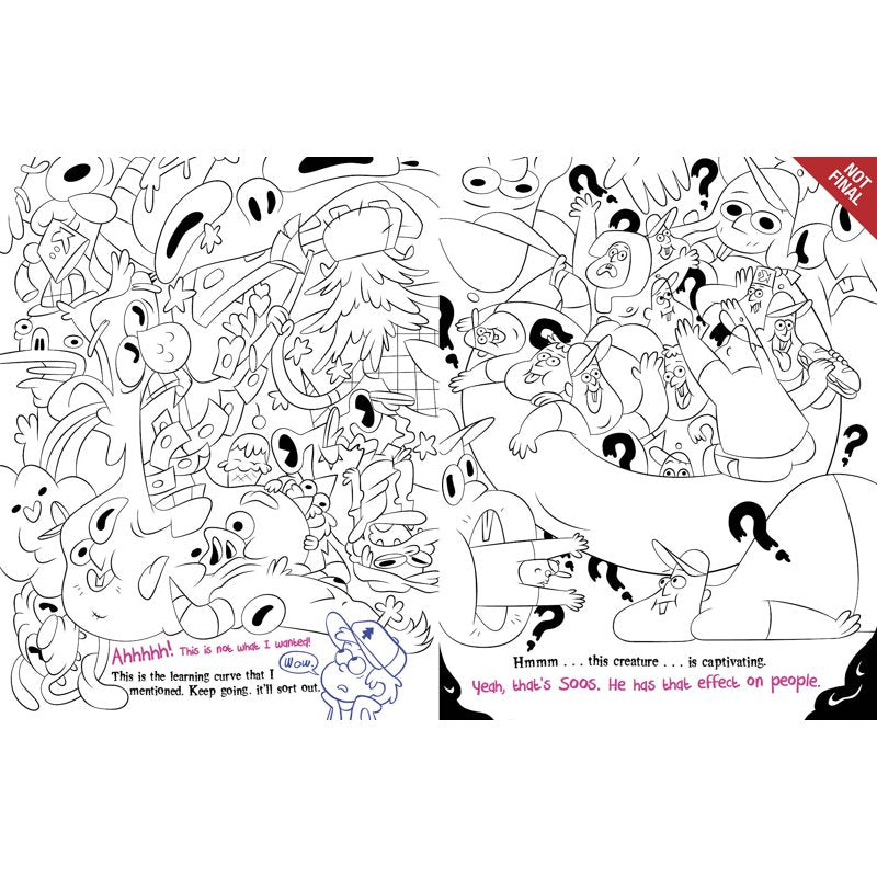 Gravity Falls Don't Color This Book Cursed Coloring Book for Adults & Teens