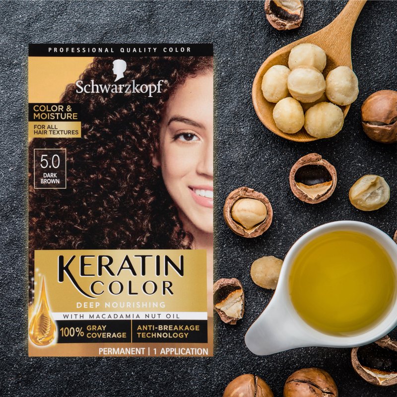 Permanent Hair Color Cream with Moisture & Keratin – Multiple Shades