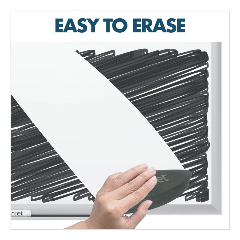 Quartet Classic DuraMax Porcelain Magnetic Whiteboard 36x24 - Silver Frame