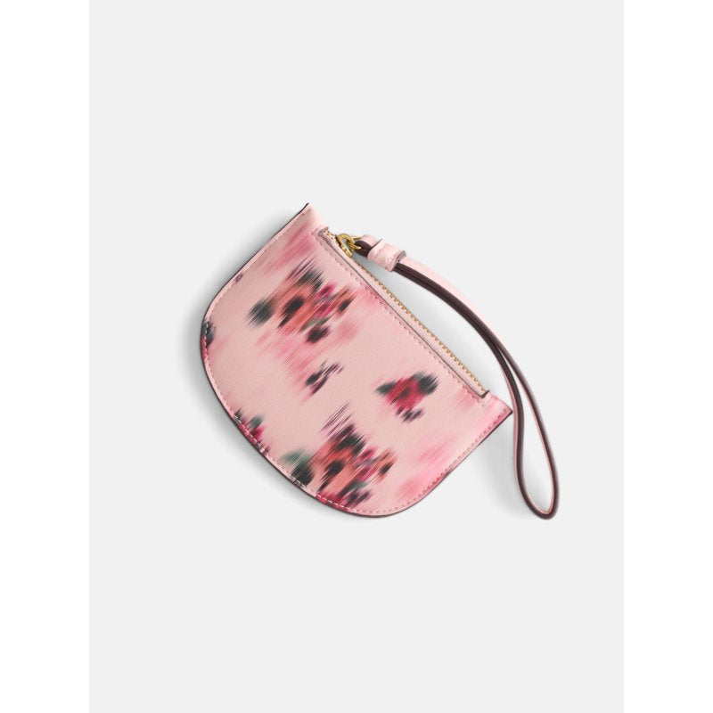 Women's Wristlet Wallet with Zip Top and Wrist Strap - Multiple Colors