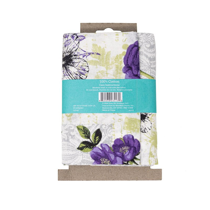 Cotton Quilting Fabric Rose Lilac 44-inch Wide 1 Yard Cut for Sewing & Crafting