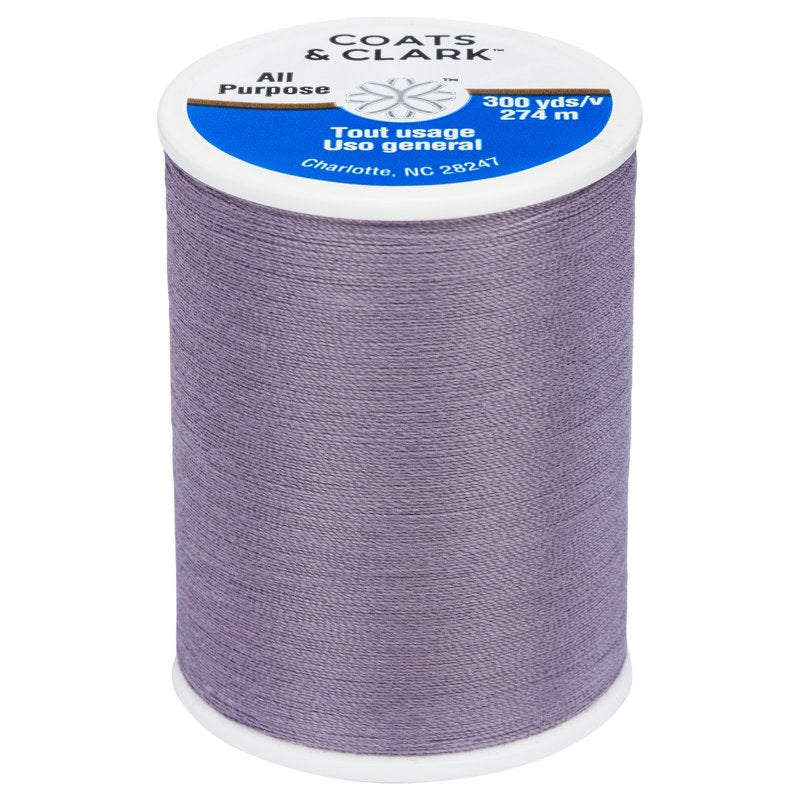 (3 Pack) Vintage Sewing Thread - Light Purple, 300 Yards, All-Purpose Polyester