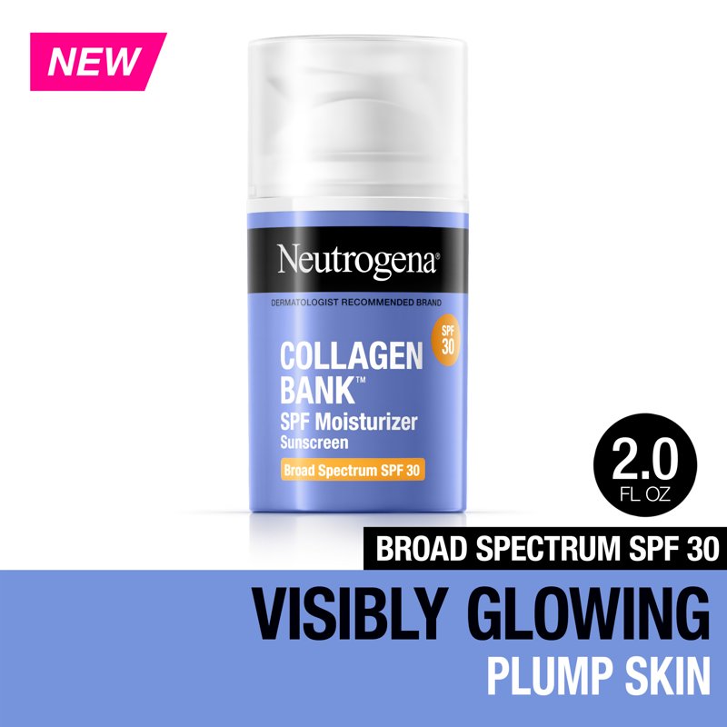 Neutrogena Collagen Bank SPF 30 Facial Moisturizer 2 fl oz - Anti-Aging Skin Care