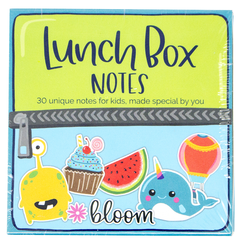 Lunch Box Note Card Deck - 30 Inspirational & Punny Messages for Kids