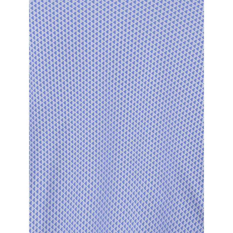 Men's Golf Polo Shirt with Geometric Jacquard Pattern - UV Sun Protection, Moisture Wicking, Stretch, All Sizes