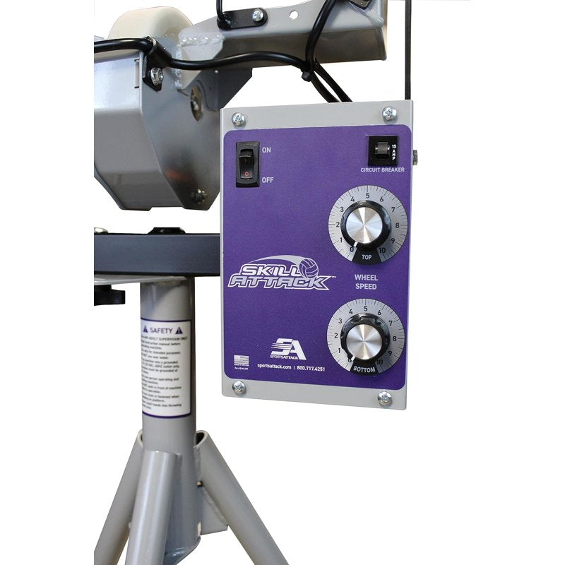 Portable Volleyball Serving Machine for Training and Practice