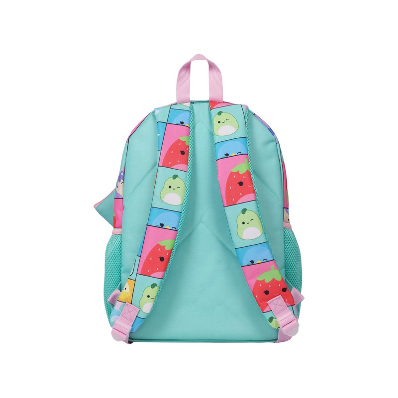 Kids Backpack Set with Detachable Lunch Bag - Squishmallow Plush Design