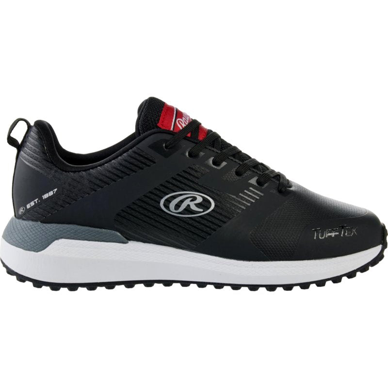 Men's Turf Soccer Shoes Black - Comfortable Grip & Lightweight Fit