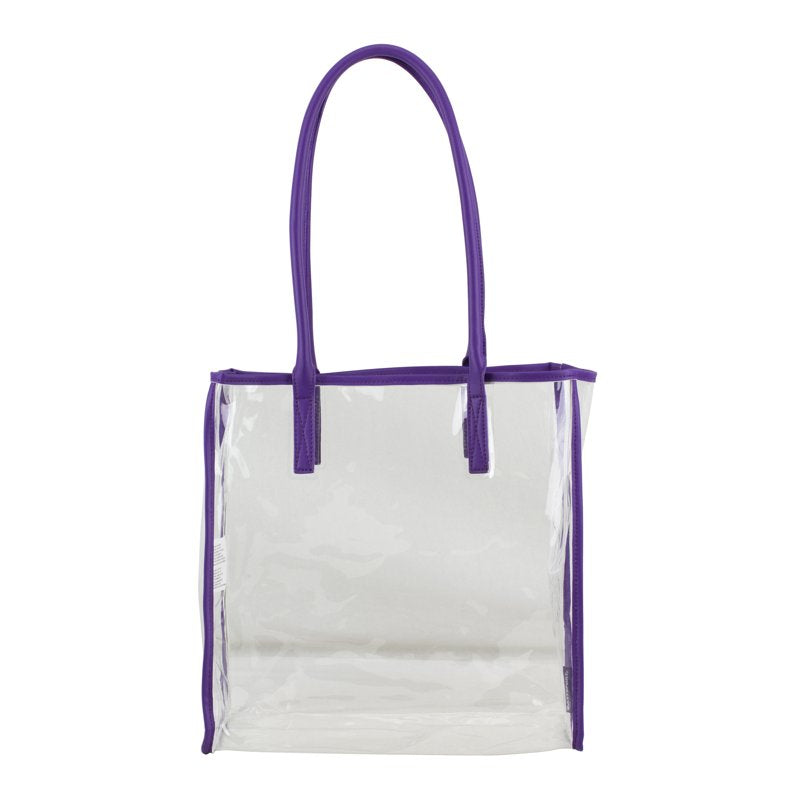 All-Purpose Clear Security Tote Bag - Durable PVC Stadium & Event Bag