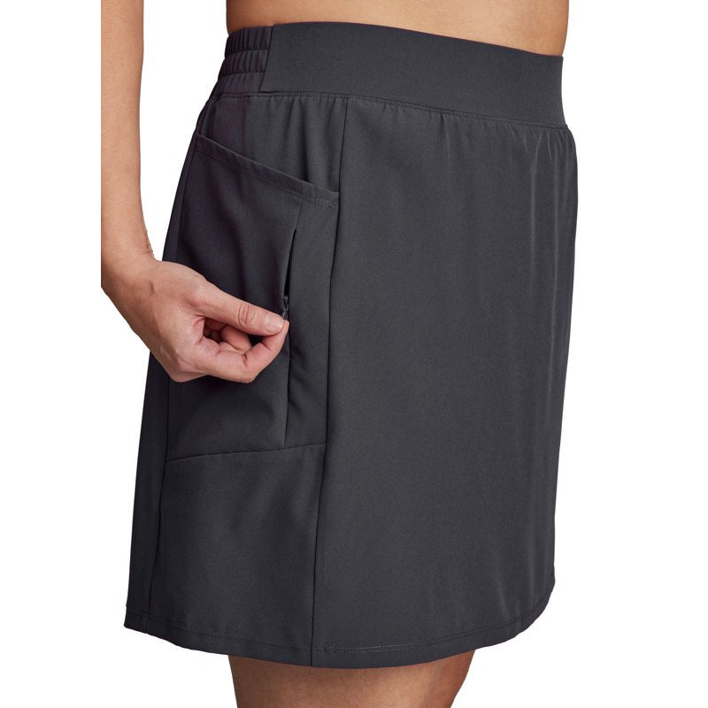 Women's Plus Size Active Skort with Pockets and Inner Bike Shorts - Lightweight, Quick-Drying Athletic Wear
