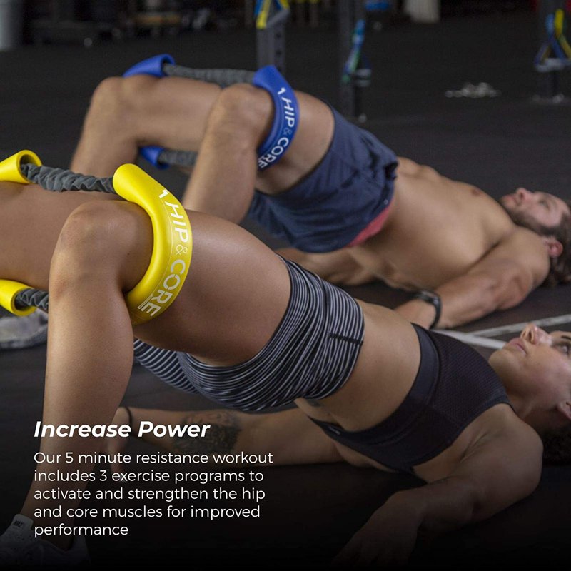 Hip & Core Resistance Bands System - Full-Body Workout & Rehab Tool