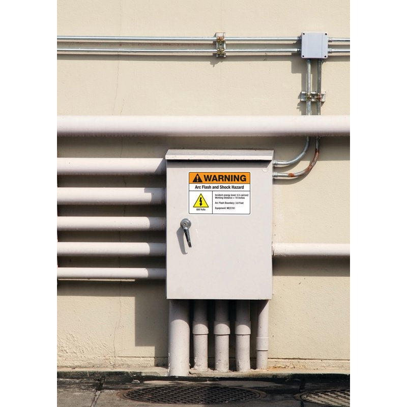 Waterproof GHS Chemical Labels for Pigment Inkjet Printers - 4.8 x 7.8 Inches, 100 Labels