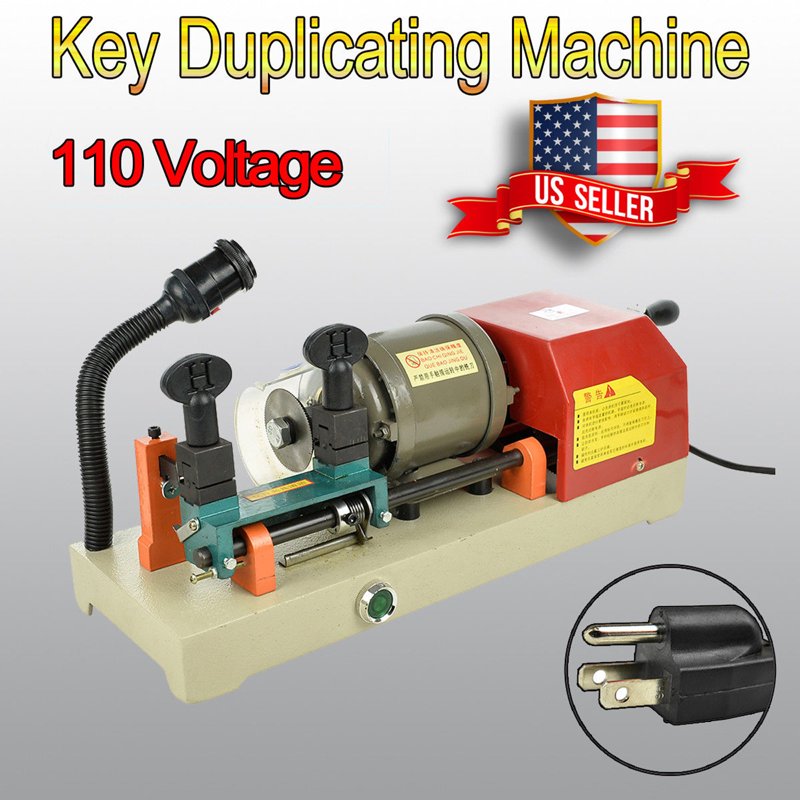 NAIZEA Horizontal Key Duplicating Machine 110V 100W Semi-Automatic