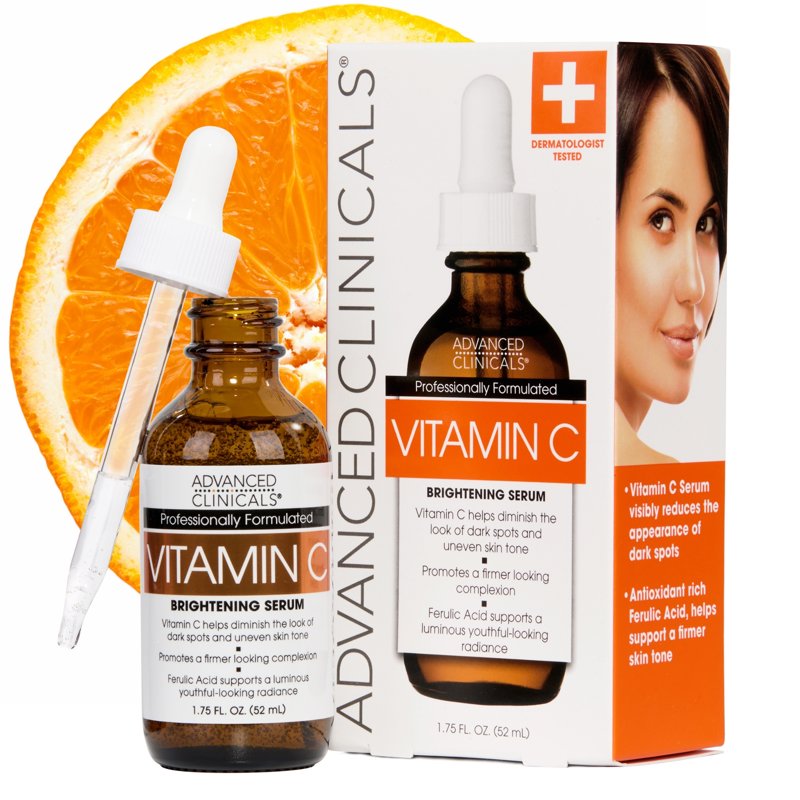 Vitamin C Face Serum - Anti-Aging Hydrating Serum for Brightening and Firming