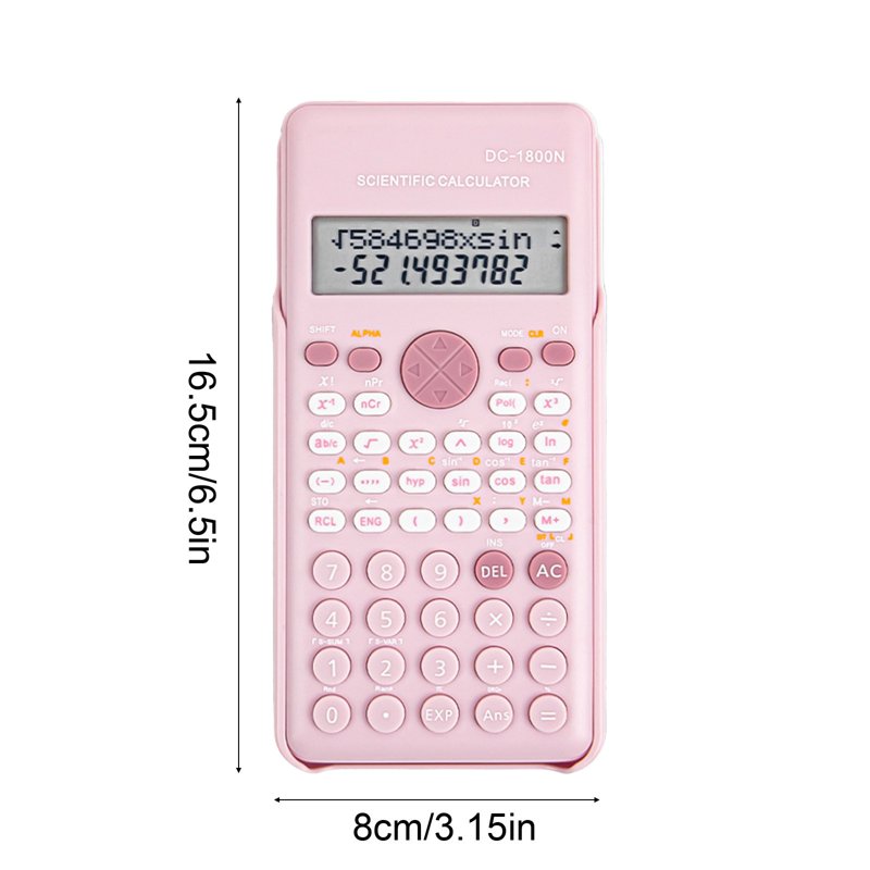 Scientific Calculator with 240 Functions - Portable Math & Engineering Tool