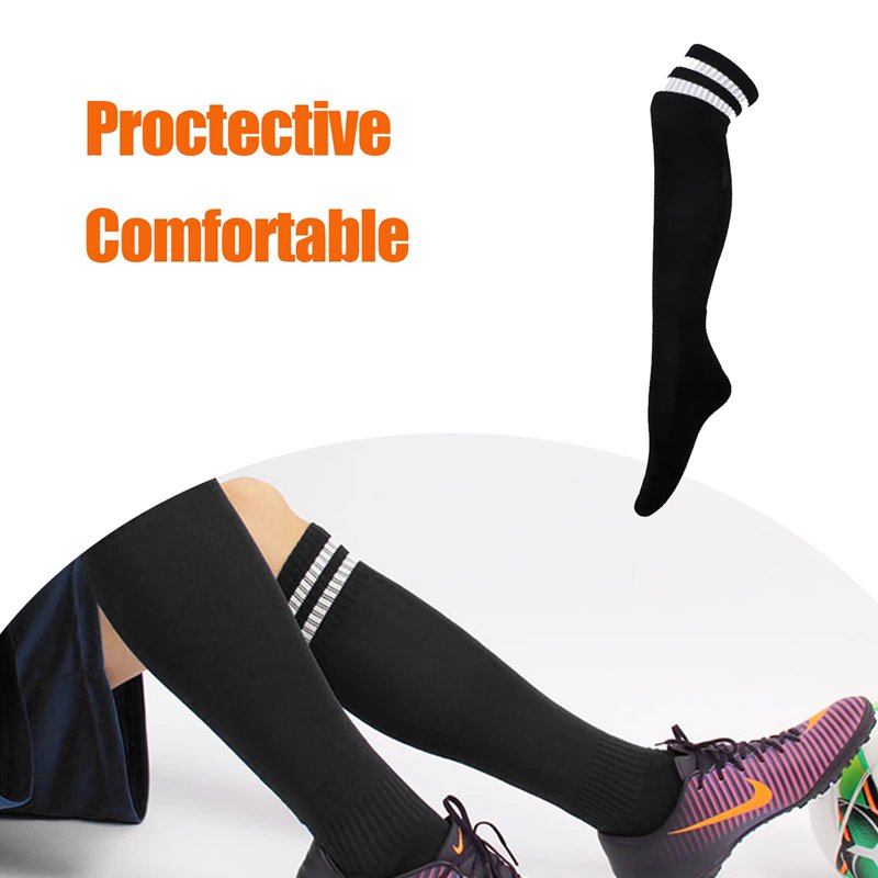 Kids & Adult Soccer Socks - Knee High Football Sports Team Socks