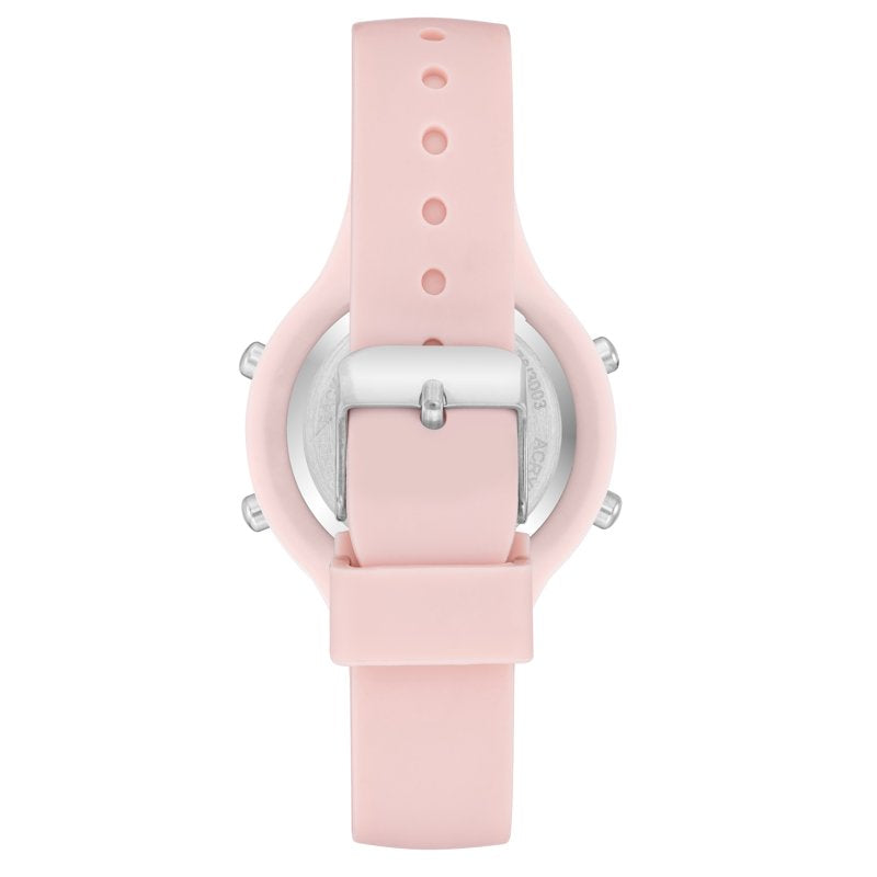 Pink Silicone Digital Watch for Women - Time and Tru Adult Female Accessory
