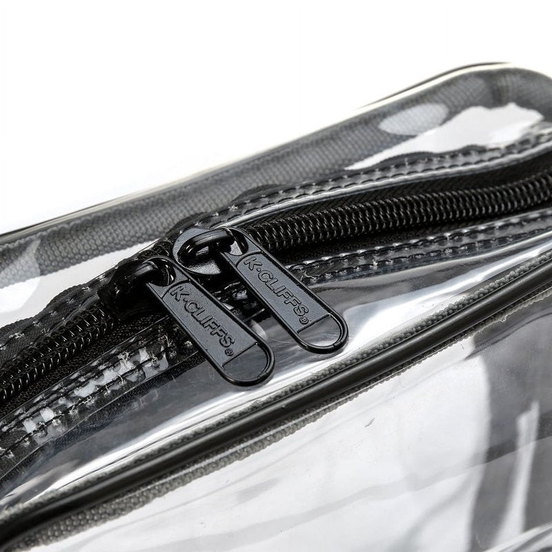 Heavy Duty Transparent Shoulder Bag for Stadium & Events, Adjustable Strap