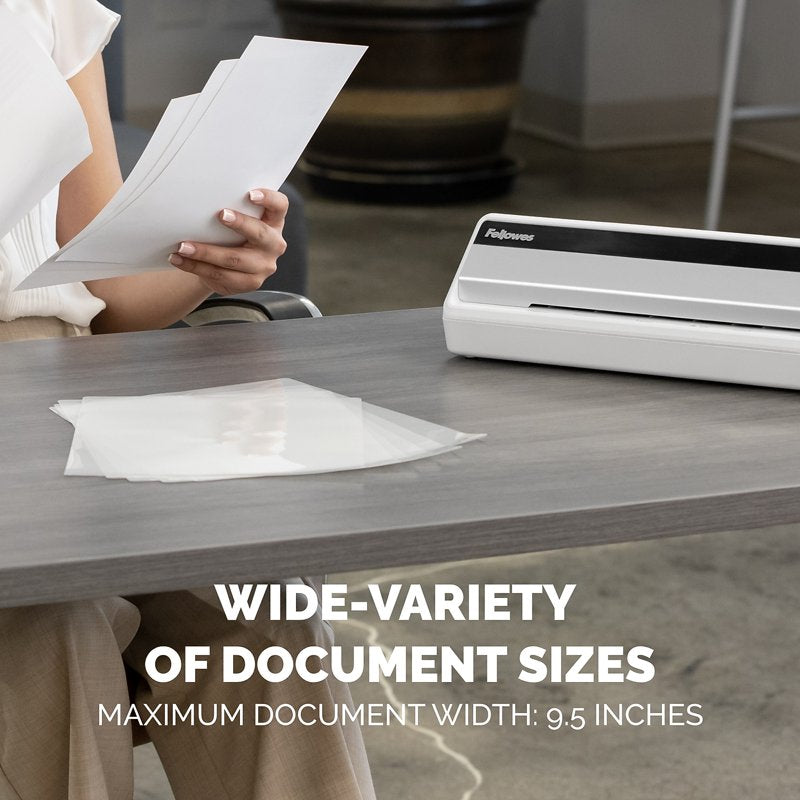 9.5-Inch Thermal Laminator for Documents and Photos - Fast 5 Mil Max Thickness