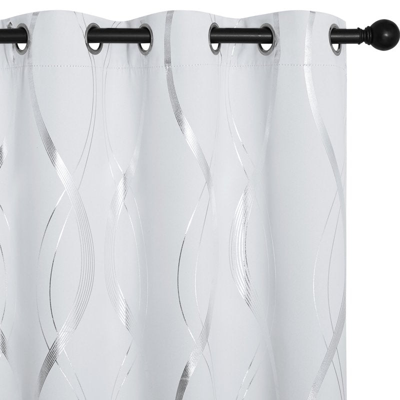 Blackout Curtain Panels for Bedroom Energy Saving Thermal Window Drapes