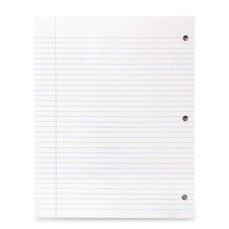 600 Sheets College Ruled Filler Paper for Binders - 8.5 x 11 Inches, 3-Hole Punched