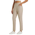 Baleaf Women’s Travel Biz Casual Pants with Pockets - Beige, Size L