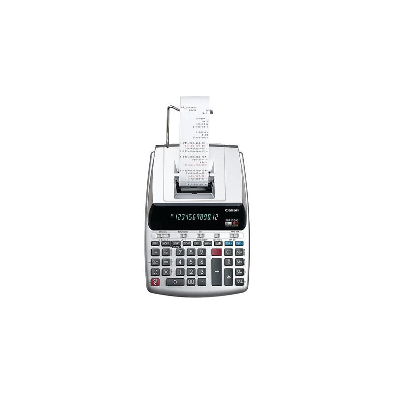 12-Digit Printing Calculator with Dual Color Print, Cost-Sell-Margin, Tax & Calendar