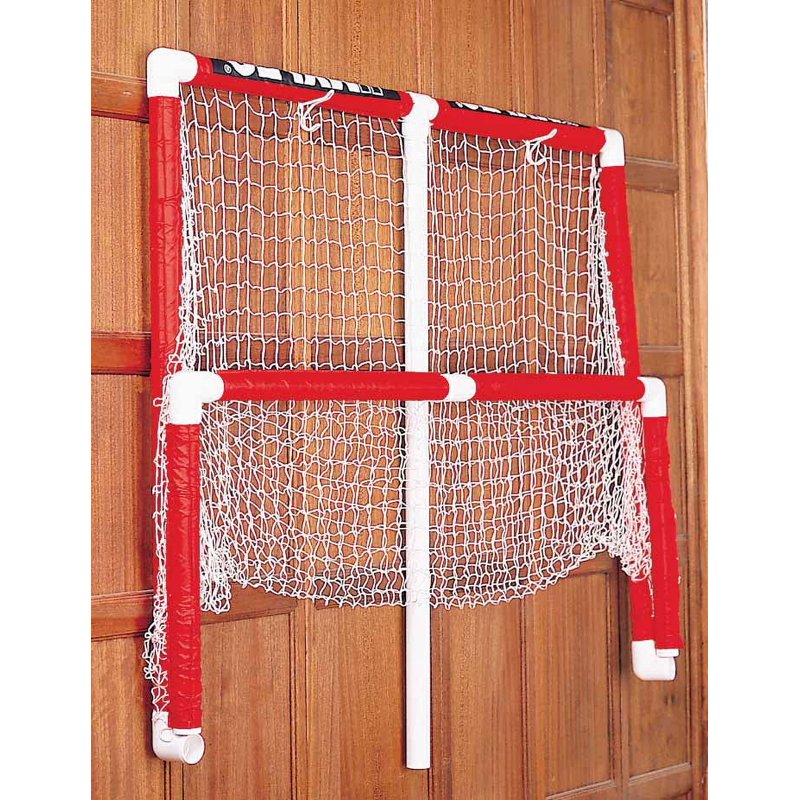 Junior Hockey Folding Goal 54x44 Inches - Portable Indoor Outdoor PVC Net
