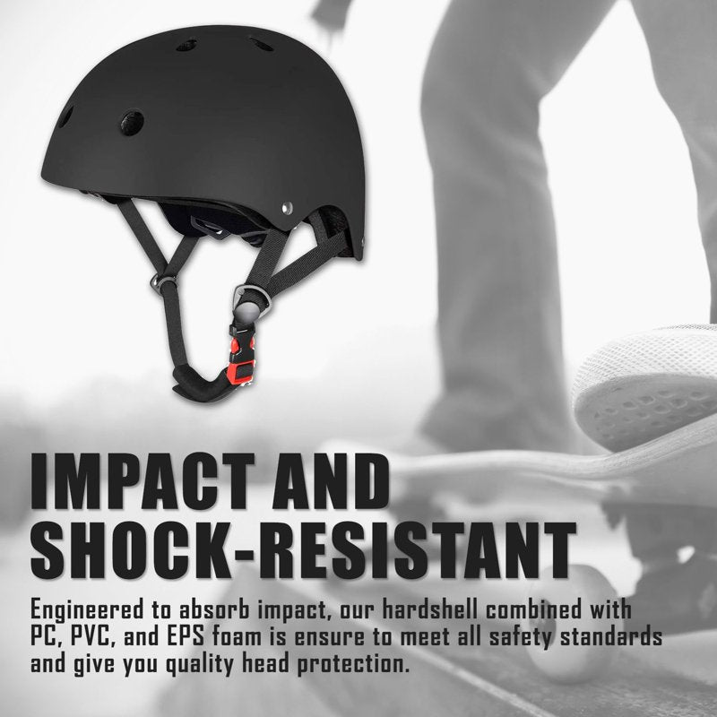 Adult Helmet for Cycling Skateboarding Scooter Impact Resistance Large