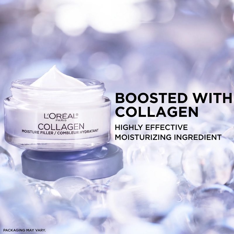 Collagen Moisture Filler Face Cream - Anti-Aging Hydrating Skin Care, Fragrance-Free 1.7oz