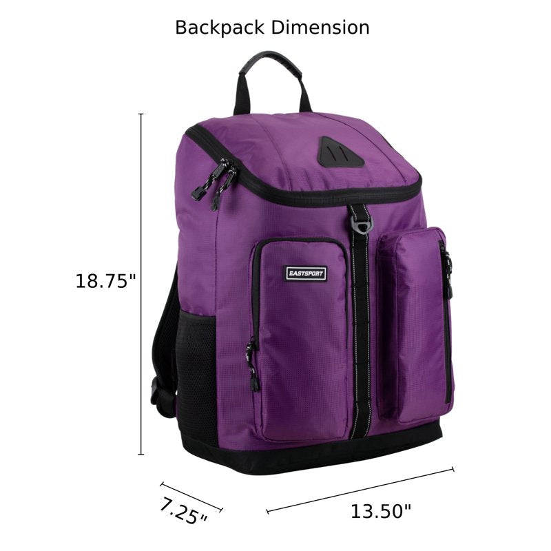 Unisex Top Loader Backpack for School & Travel - Durable & Rugged Design