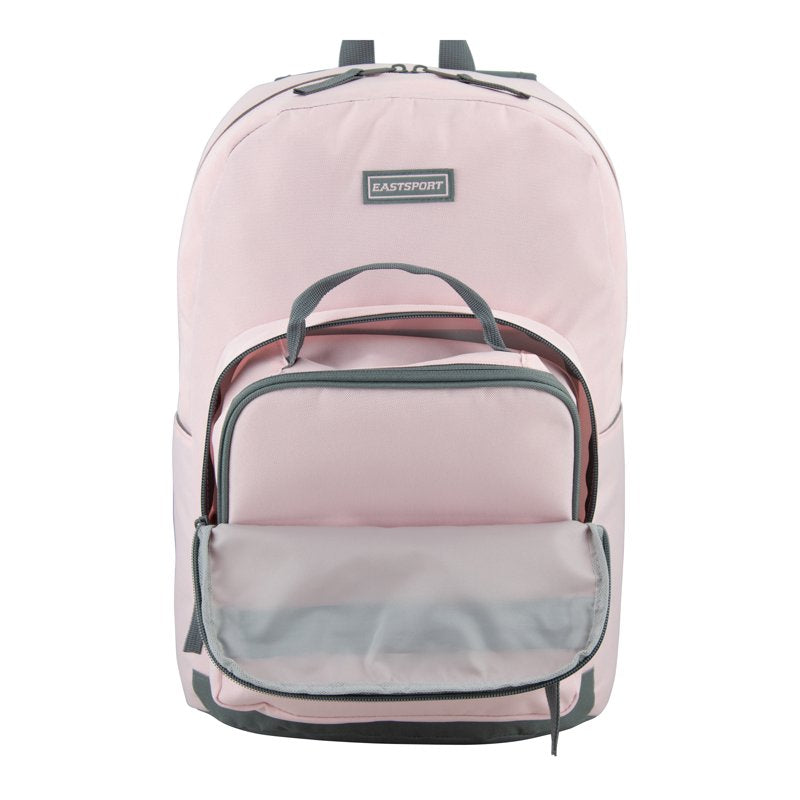 Unisex 17-Inch Backpack & Lunch Box Set - Multiple Colors