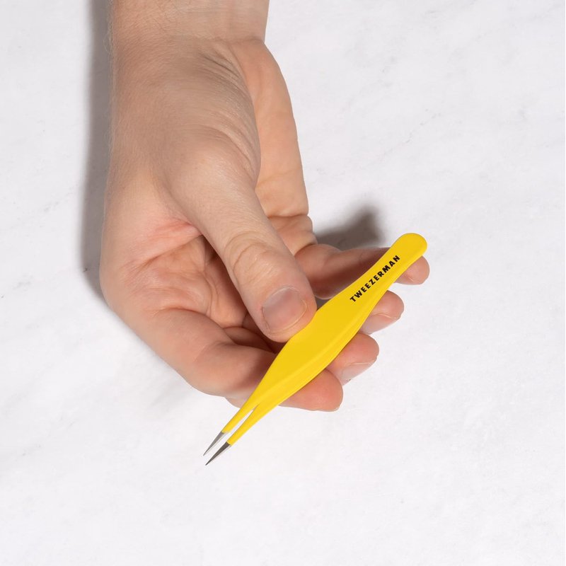Tweezerman First Aid Splinter Tweezer - Precision Stainless Steel Tool for Splinter Removal
