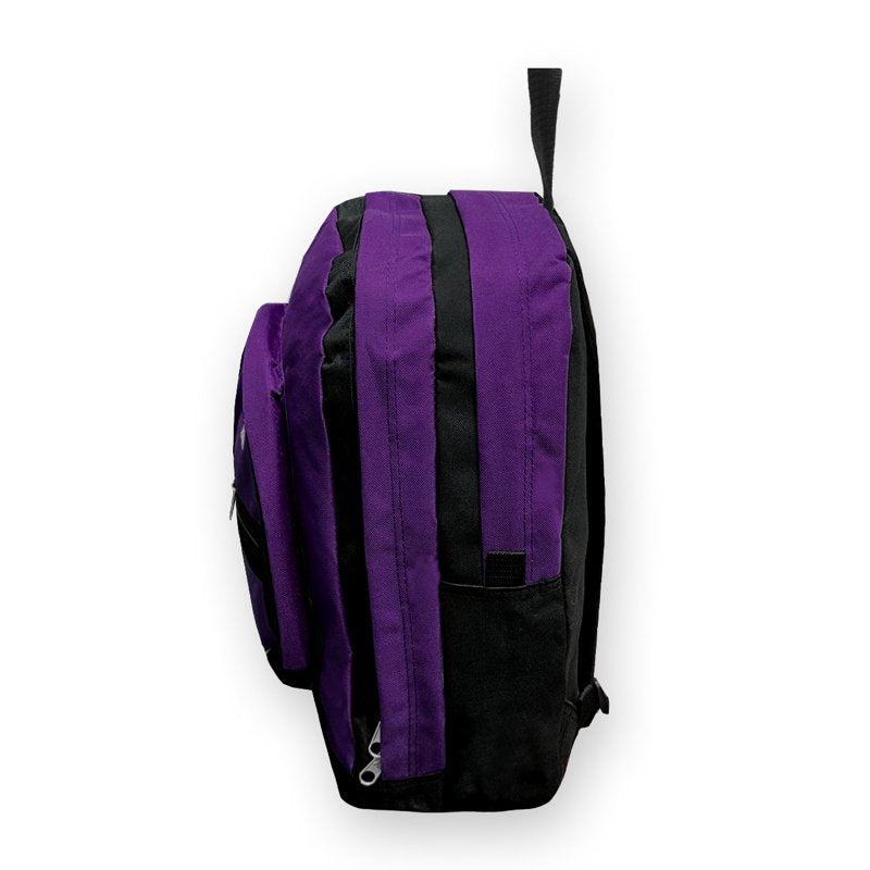 Unisex 18-Inch Double Compartment Backpack - Multiple Colors