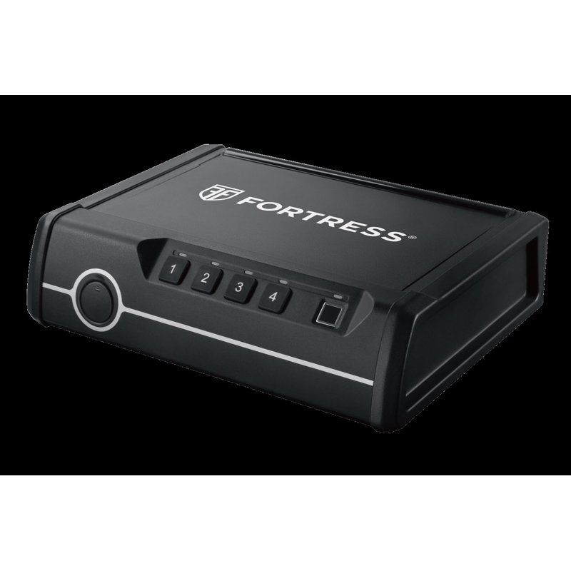 Portable Security Safe with Biometric & Electronic Lock - Compact & TSA Compliant