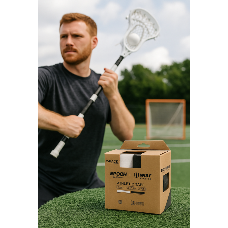 High-Performance Lacrosse & Hockey Grip Tape 2-Pack - Water-Resistant & Durable