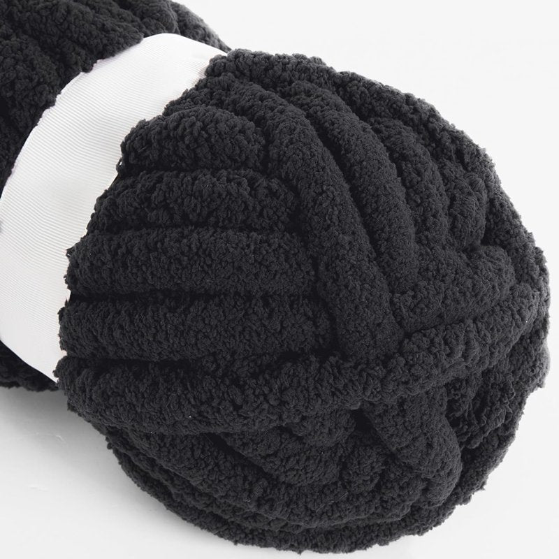 Super Bulky Chenille Yarn for Knitting & Crocheting - 8 Jumbo Packs