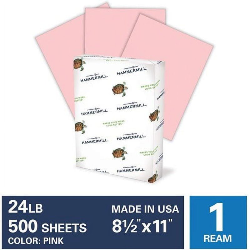 Hammermill Multipurpose Color Paper - 8.5 x 11 Inch, 24 lb, 500 Sheets