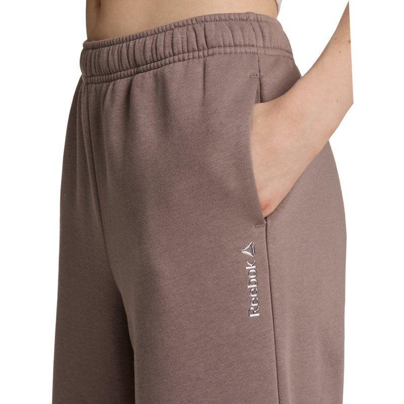 Women's Wide Leg Fleece Pants - Comfortable Athletic Lounge Wear