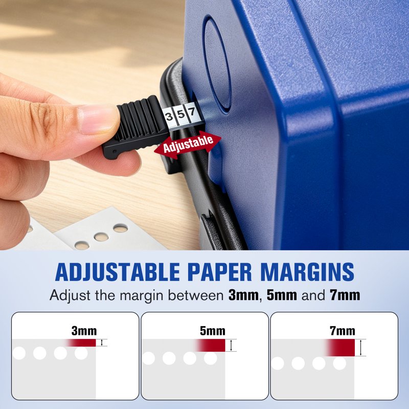 Electric Coil Binding Machine with 12-Sheet Capacity & Starter Kit for Office & Home
