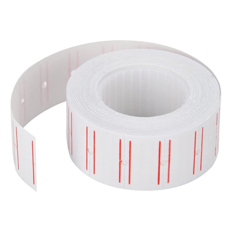 Pricing Gun Labels Set 6000 Stickers for MX-5500 Labelers with Refill Ink