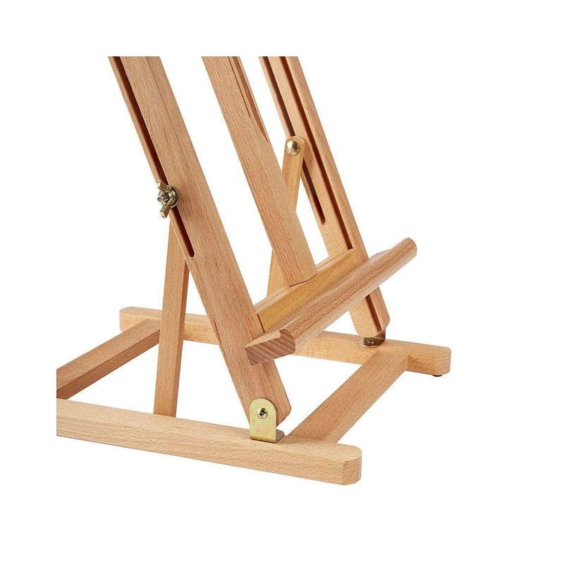 Wooden Medium Tabletop Easel for Artists - Adjustable & Portable Studio Stand