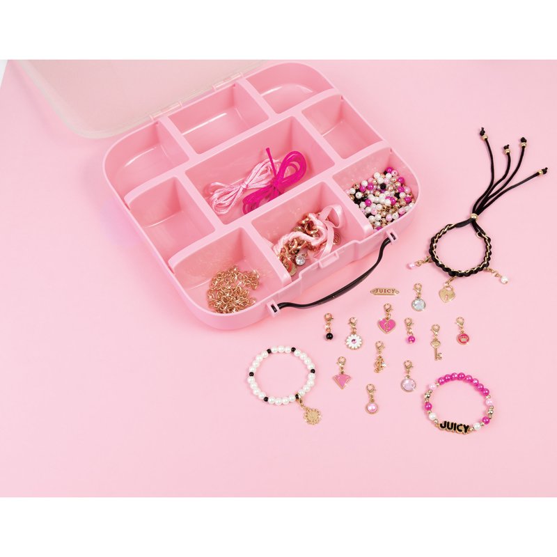 DIY Jewelry Kit for Girls - Make 18 Bracelets with Beads & Charms