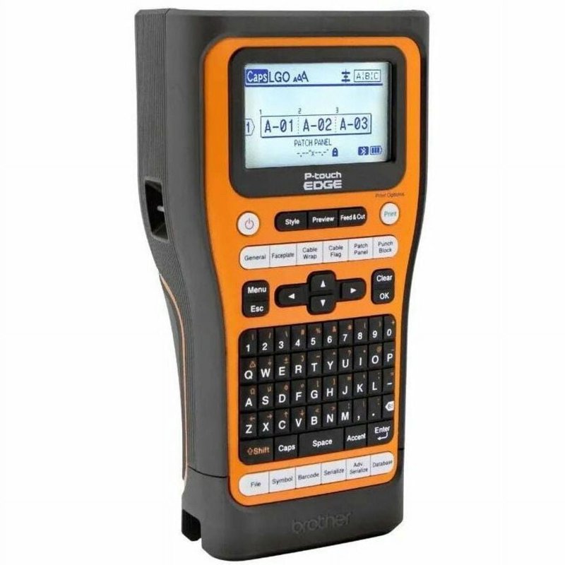 Brother Electronic Label Maker PT-E560BT with Bluetooth & Laminated Labels