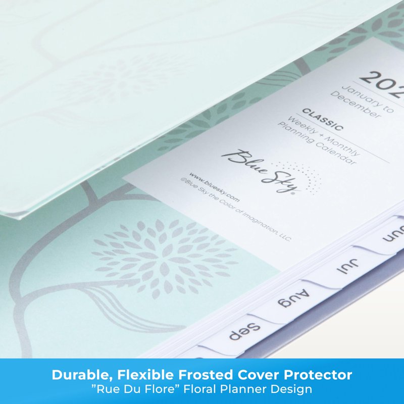 2026 Weekly & Monthly Planner Calendar | 5 x 8 Inch Flexible Cover