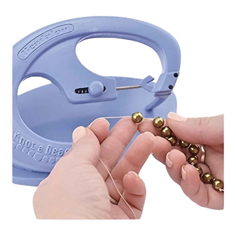 Tabletop Knotter Tool for Beading Jewelry Crafting - Knot-A-Bead