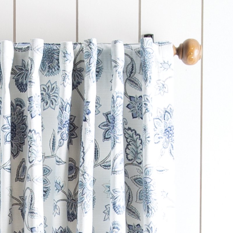 Blackout Curtain Panel Pair - Indigo, Lined, 50x95 Inches, Indoor Window Treatment
