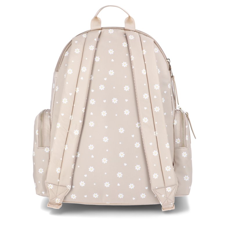 Women's Dome Backpack with Front Pockets & Removable Pouch - 18.5 Inch